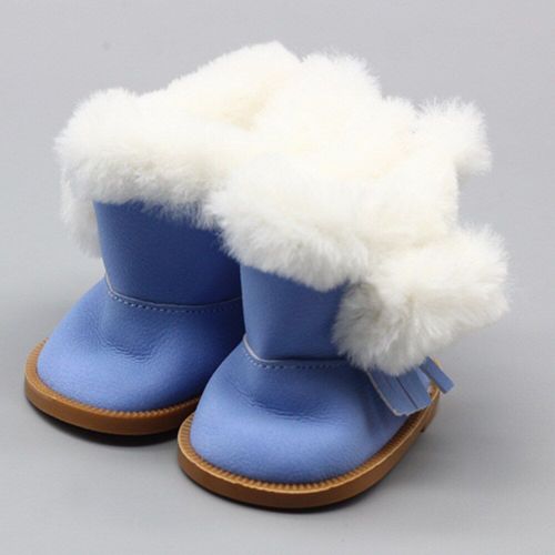 Chaussures Souples Et Chaudes Pour Poupée De Bébé 18 Pouces, Accessoires Pour Poupée De Bébé, Cadeau De Festival D'Anniversaire