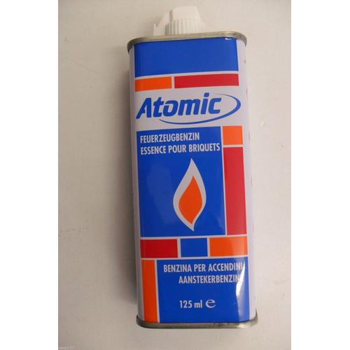 Recharge Marque Atomic Essence Pour Briquets À Essence Zippo Ou Autres 125 Ml