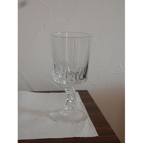 Verre À Vin En Cristal D'arques Collection Louvre