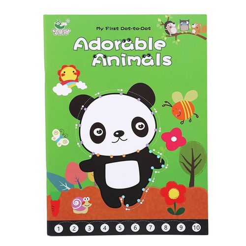 Même Dot Peinture Pour Enfants, Livre De Coloriage Peinture Puzzle Dans Un Tableau 2-3-4-5-6 Ans Bébé Numérique Lettre Connexion Livre