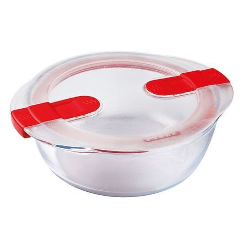 Plat Rond 20cm + Couvercle Cook & Heat Pyrex