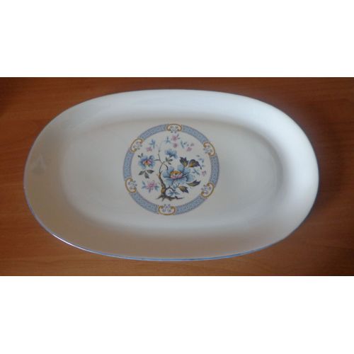 Plat Ovale - Porcelaine De Limoges