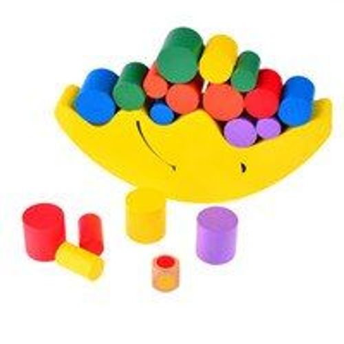 Enfants Lune Équilibrage Cadre Assemblage Blocs Montessori Aides Pédagogiques Parent-Enfant Possède Bébé Apprentissage Précoce Jouet Éducatif