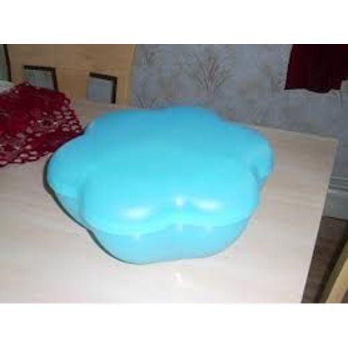 Saladier Fleur Bleu Tupperware Neuf