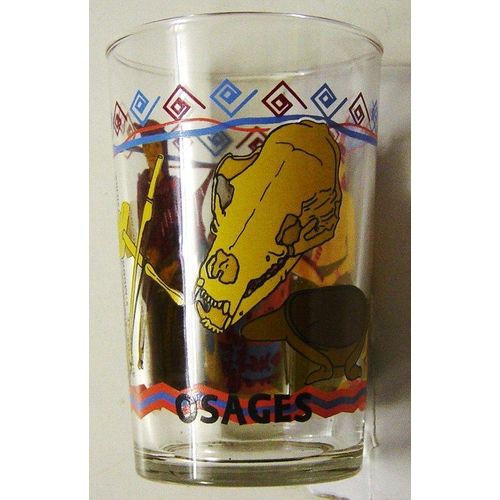 Verre A Moutarde : Les Indiens "Osages"