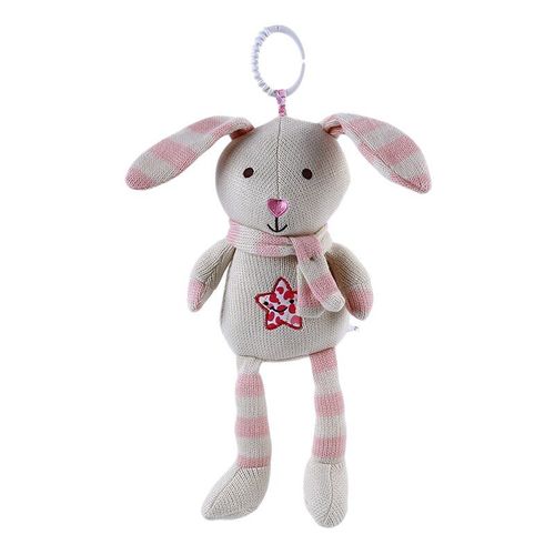Hochet En Peluche Apaisant Pour Bébé, Animal Mignon, Jouets De Confort Pour Bébé, Poussettes En Peluche De Dessin Animé Pour Poupées, Produit Pour Bébé