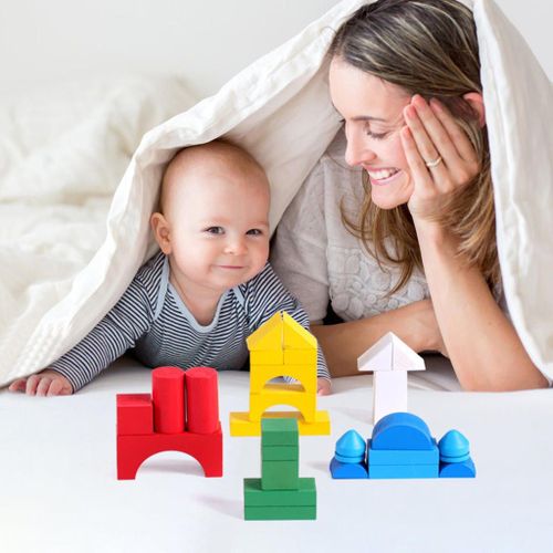 Blocs De Construction Pour Enfants, Château Classique Sensoriel, Jouets Éducatifs, Ensemble De Jeux Pour Garçons Et Filles, Cadeau D'Anniversaire, 26 Pièces