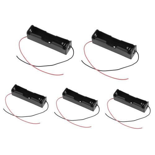 Support De Piles 18650 En Plastique, 5 Pièces, Boîte De Rangement, Boîtier Pour Batteries Rechargeables 18650