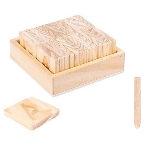 Planche En Bois Pour Apprendre À Écrire, Jouet Éducatif Pour Enfant, Apprentissage Des Lettres, Jeu D'Alphabet, Planche À Rainures, Jeu De Maths Montessori, Cadeau