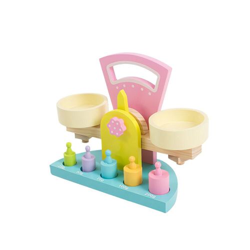 Petite Balance En Bois Pour Bébé, Puzzle, Code, Pointeur, Balance, Jouet Montessori Avec Poids, Jeu De Mesure Mathématique, Éducation Précoce