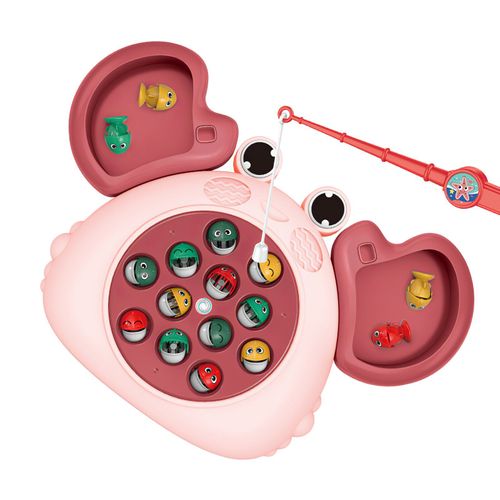 Jeu De Pêche Pour Enfants, Assiette De Poisson, Musique, Jouets Électriques Rotatifs, Combinaison Magnétique Interactive, Jeu De Planche De Pêche, Jouets De Sport De Plein Air