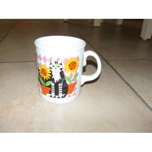 Mug "4 Chats Et Fleurs"