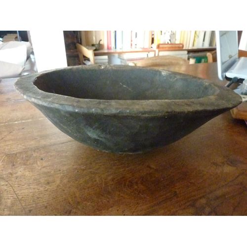 Coupe À Fruits En Bois D'origine Africaine