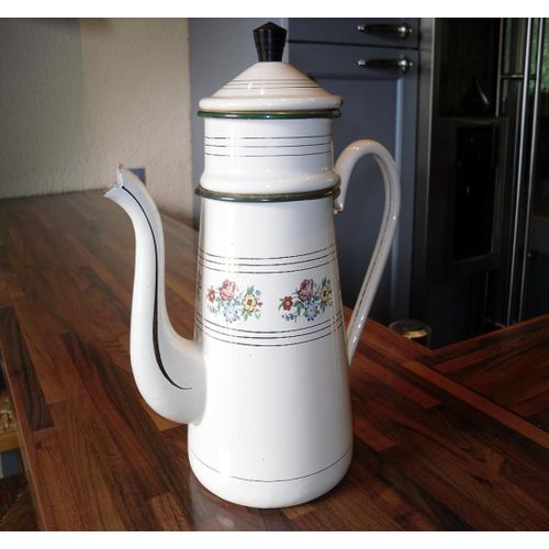 Trés Belle Cafetière Émaillée