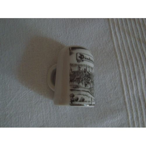Mini Chope 5,5 Cm Porcelaine Allemande