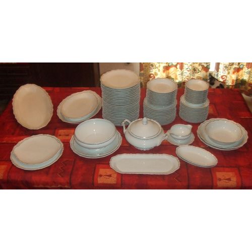 Service De Table Porcelaine Jammet Seignolles 86 Pièces