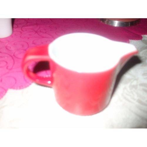 Pot En Porceliane Rouge
