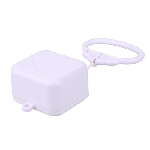 Boîte À Musique Blanche À Cordon Coulissant, Cloche De Lit Pour Bébé, Cadeaux De Jouets, Nouvelles Pièces, Accessoires Pour Enfants, Berceuses