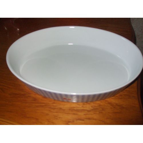 Plat Sabot Porcelaine "Pillivuyt"