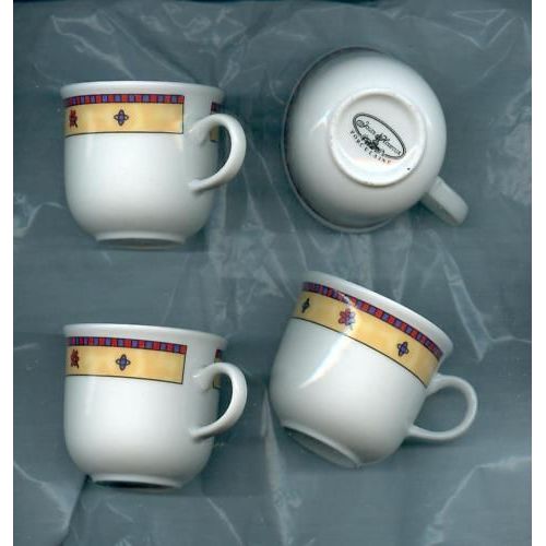4 Tasses Jours Heureux - Etat Neuf Sans Emballage