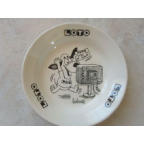 Petite Assiette Creuse Loto - Dessin De Barberousse
