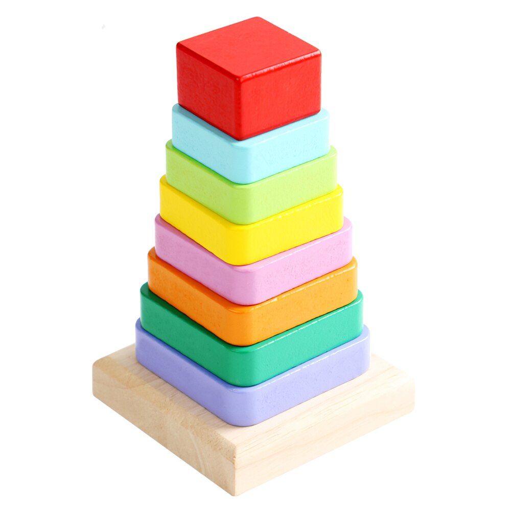 Jeux a empiler : Jouet pyramide - Jouet Montessori - Jouet Noël