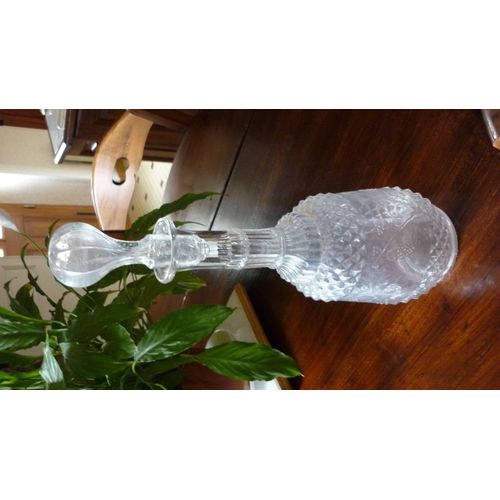 Carafe A Vin D'epoque Pour Table Ou Collectionneur