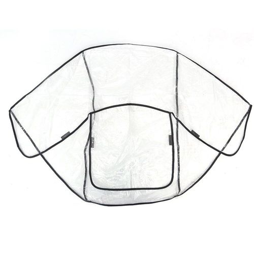 Housse De Pluie Universelle Pour Poussette De Bébé, Imperméable, Avec Fermeture Éclair, Pour Jumeaux