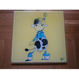 Dessous De Plat En Verre Motif Vache