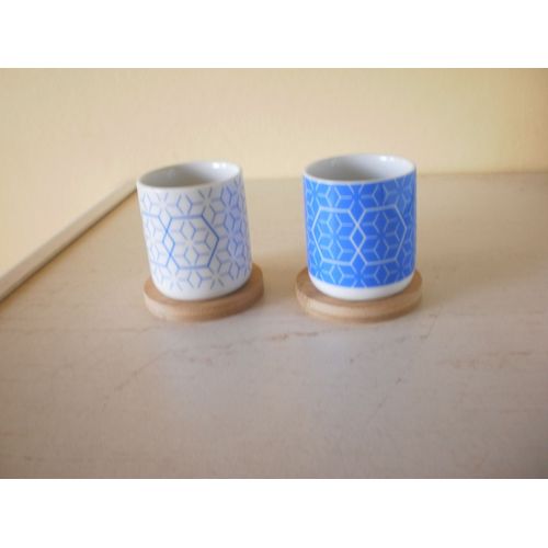 Tasse À Café + Soucoupe - Lot De 2