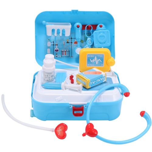 Sac D'Infirmière, Jouets De Médecin, Jeu De Rôle De Dentiste Pour Enfants, Ensemble De Jeu De Rôle Pour Filles, Kit De Médecin De Simulation D'Hôpital, Noël