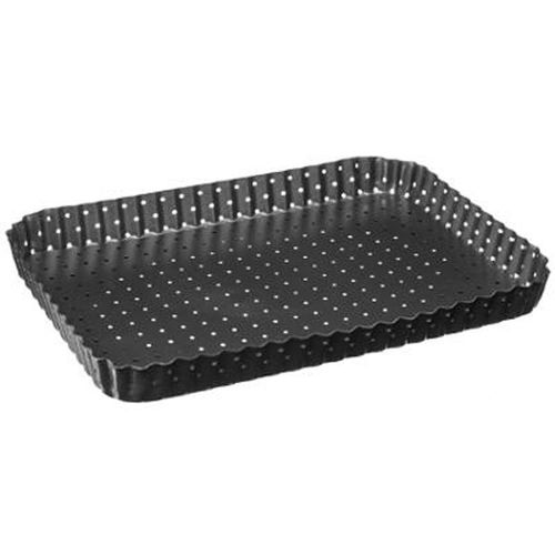 Moule Rectangulaire En Métal "Amovible" 31cm Gris
