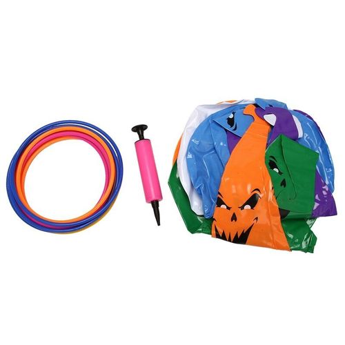 Pack De 5 Jeux De Bagues Fantôme Flamme Pour Halloween, Jouets Pour Enfants, Décor De Fête De Carnaval En Famille, Jeux De Cour D'Intérieur Et D'Extérieur