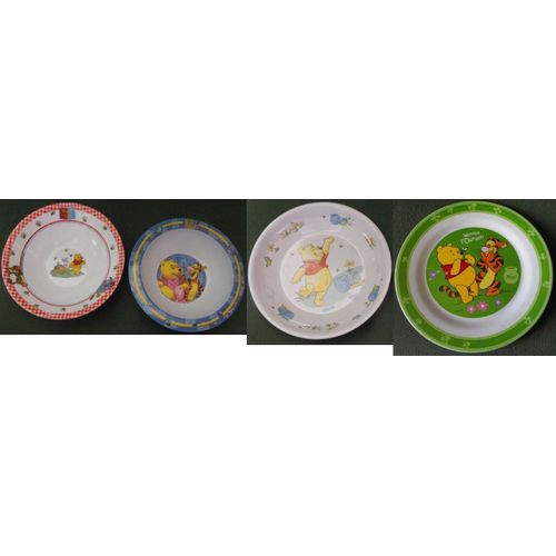 3 Assiettes Winnie L'ourson