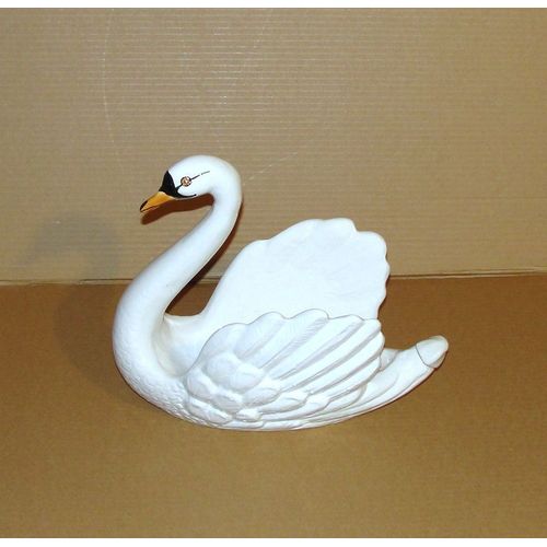 Cygne Ancienne Carafe  Ou   Bouteille  En Ceramique  27cm S.Marino