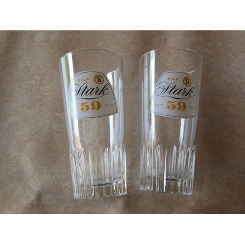 Lot De 2 Verres À Bière