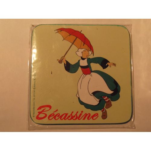 Sous Verre / Sous Bock / Dessous De Bouteille Becassine Ombrelle