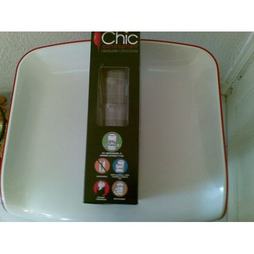 Lot De 6 Verres Plastique "Chic Conception"