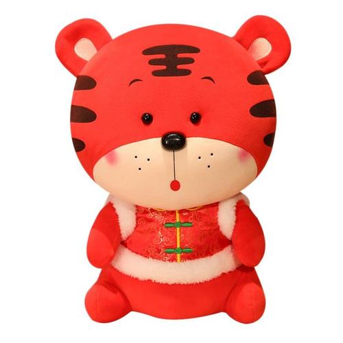 Figurine De Tigre En Peluche Pour Enfants Et Adultes, Jouet, Animal, Tang, Costume De Style Chinois