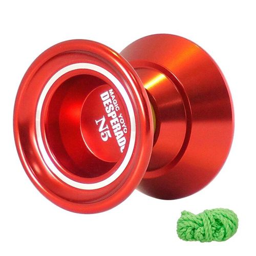 Boule Professionnelle N5 Yoyo, En Alliage D'Aluminium, Métal, Roulement Yoyo Kk Avec Cordes, Cadeau De Noël