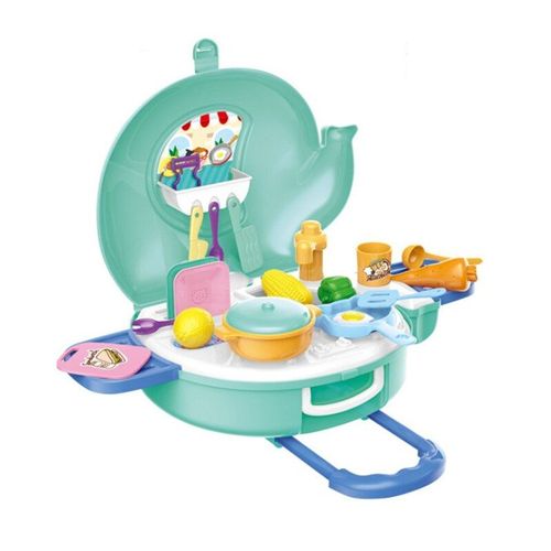 Jouet Chariot Éléphant, Simulation D'Ustensiles De Cuisine, Ensemble De Jouets