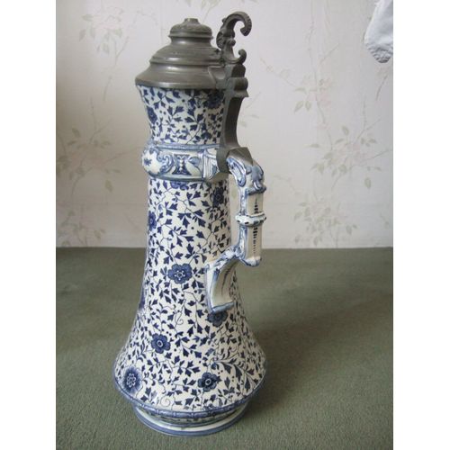 Ancienne Aiguière Porcelaine De Delft