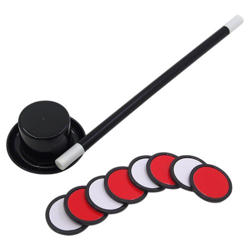 Chapeau Arc-En-Ciel Amusant, Pièces De Cosplay, Tours Pour Enfants, Jouets, 1 Mini Chapeau Et 8 Puces Pour Magicien De Spectacle De Fête