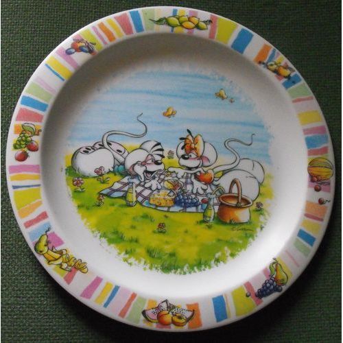 Assiette Diddl En Mélamine
