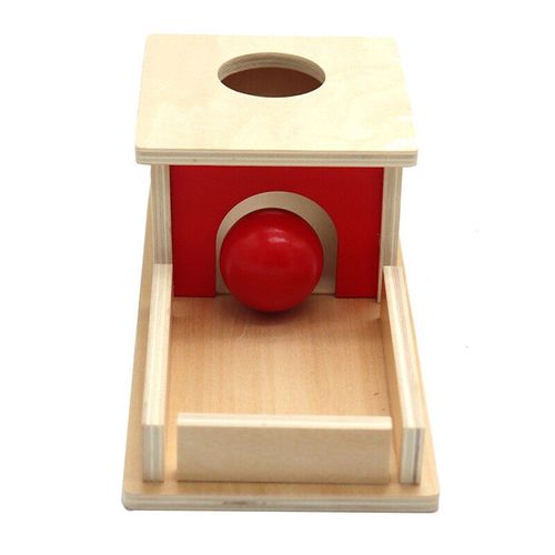 Boîte De Séjour En Bois Pour Bébé, Outils D'Enseignement Pour L'Éducation Précoce, Jeu Pour Enfants, Compétences Pratiques De Vie, Jouet D'Entraînement Avec Plateau, Puzzle