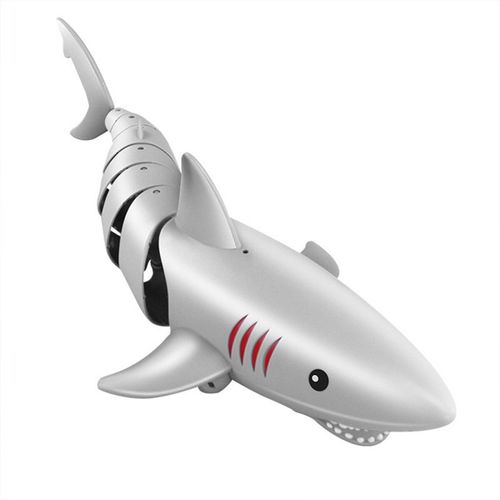 Jouet De Simulation De Poisson Requin Télécommandé 2ch Sous-Marin, Bateau De Course Électrique, Jouet D'Extérieur Étanche Pour L'Été