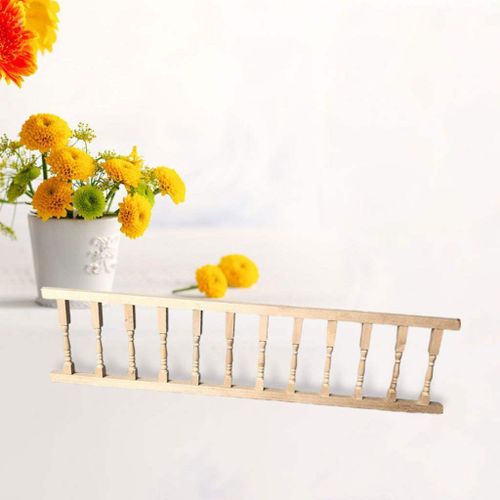 Mobilier De Garde-Corps Pour Maison De Poupée, Mini Rampes De Scène De Décoration, Clôture, Accessoires Diy 1/12 Pour Marches, Escaliers, Balcon Pour Enfants