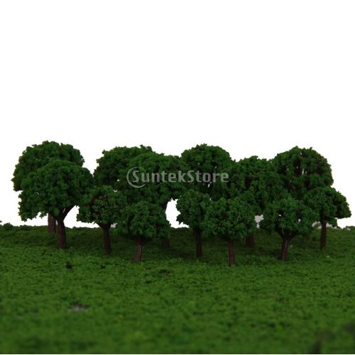 Train De Paysage À L'Échelle Du Modèle D'Arbre 1/500, Jeu De Guerre Sur Chemin De Fer, Accessoire De Maison De Poupée, Jouet, 3cm