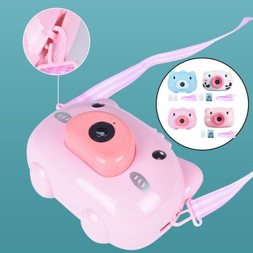 Fabricant De Bulles De Savon Électrique Pour Enfants, Automatique, Jouets De Musique Légers, Kawaii, Canard, Cochon