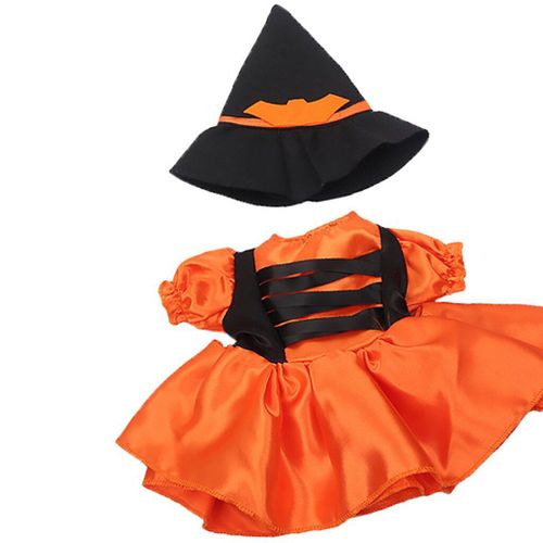 Costume De Poupée Américaine De 18 Pouces, Jupe De Sorcière Avec Chapeau, Vêtements De Fête Faits À La Main